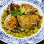 Chicken Tajine with Olives