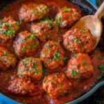 Beef Meatballs in Tomato Sauce