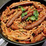 Spaghetti Merguez